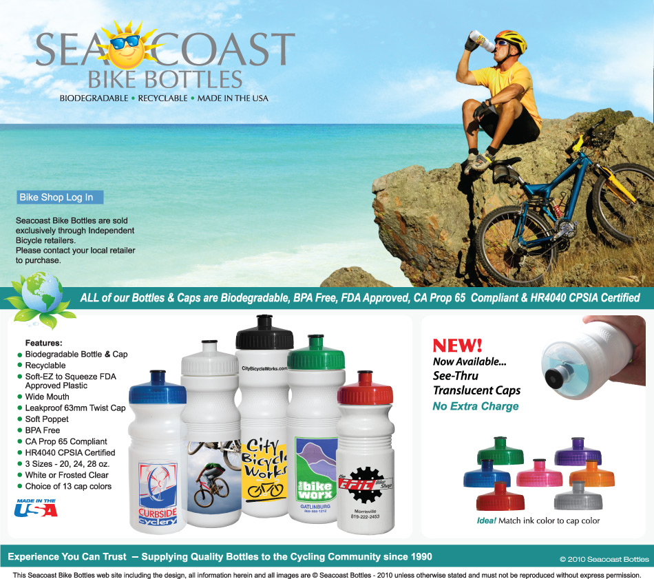 SeaCoast Bike Bottles